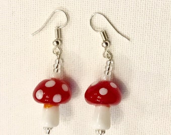 Toad stool Earrings