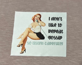 Retro Novelty Glasses Cloth