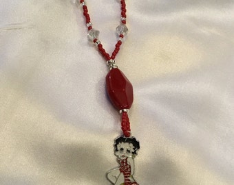 Betty boop necklace