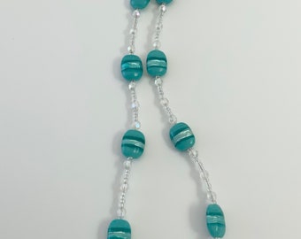 Sea-Green/turquoise Beaded Necklace