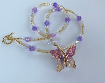 Butterfly Pendant Necklace