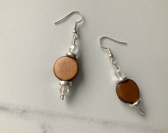 Brown Dangle Earrings