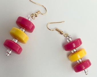 Bright Dangly Earrings