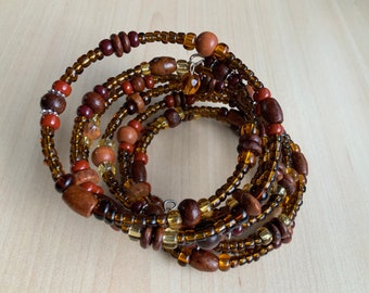 Brown Memory Bracelet