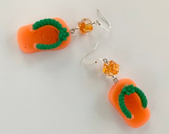 Flip Flop Dangle Earrings