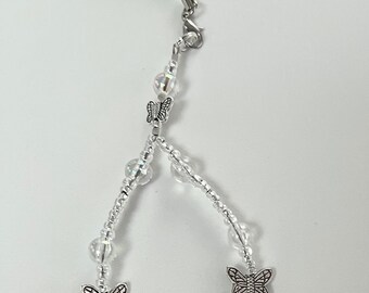 Butterfly Sparkle Phone Charm