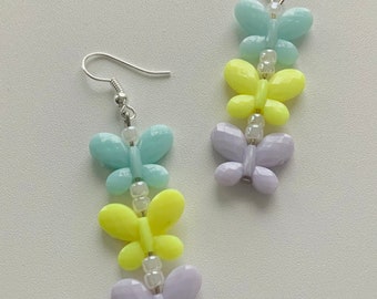 Butterfly Bead Earrings