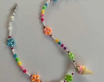 Ice Cream Pendant Necklace