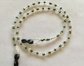 Flower bead spectacle/glasses chain