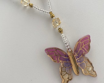 Butterfly Pendant Necklace