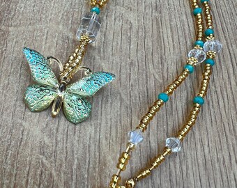Butterfly Pendant Necklace