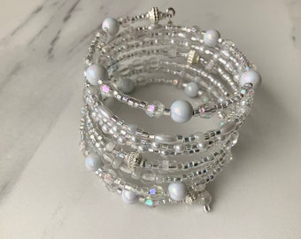 White Memory Bracelet