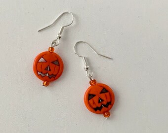 Pumpkin Earrings
