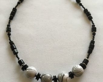 Chunky beaded necklace