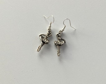 Ballerina Charm Earrings