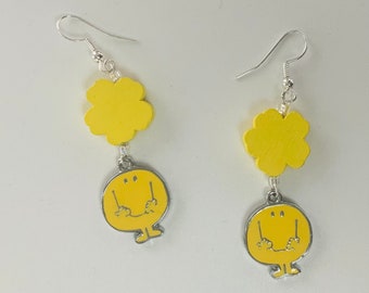 Happy Dangly Earrings