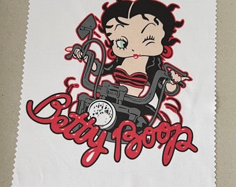 Betty Boop Glasses Cloth