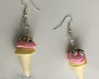 Ice Cream Dangle Earrings