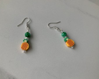 Pineapple Dangle Earrings