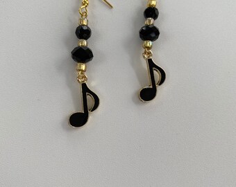 Music Charm Earrings