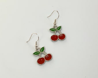 Cherry Charm  Earrings