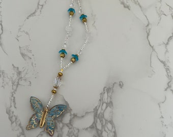 Butterfly Pendant Necklace