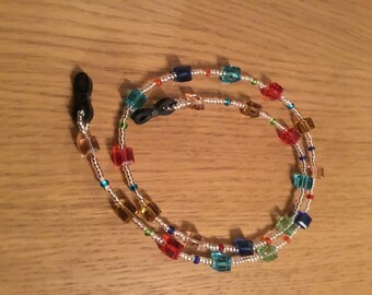 Rainbow spectacle chain holder