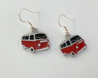 Campervan charm Earrings