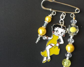 Betty Boop brooch