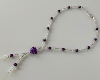 Purple Heart Necklace