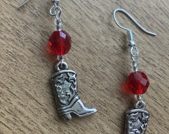 Cowboy Boot. Harm Earrings