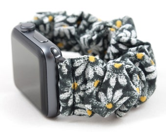 how to make an apple watch band with a scrunchie