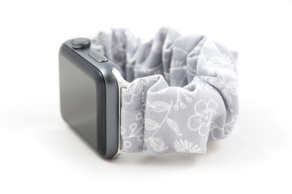 how to make an apple watch band with a scrunchie