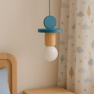 Pendant Light for Baby Room, Charming Lamp Shade for Nursery Decor, Hanging Lamp for Kids&#39; Room