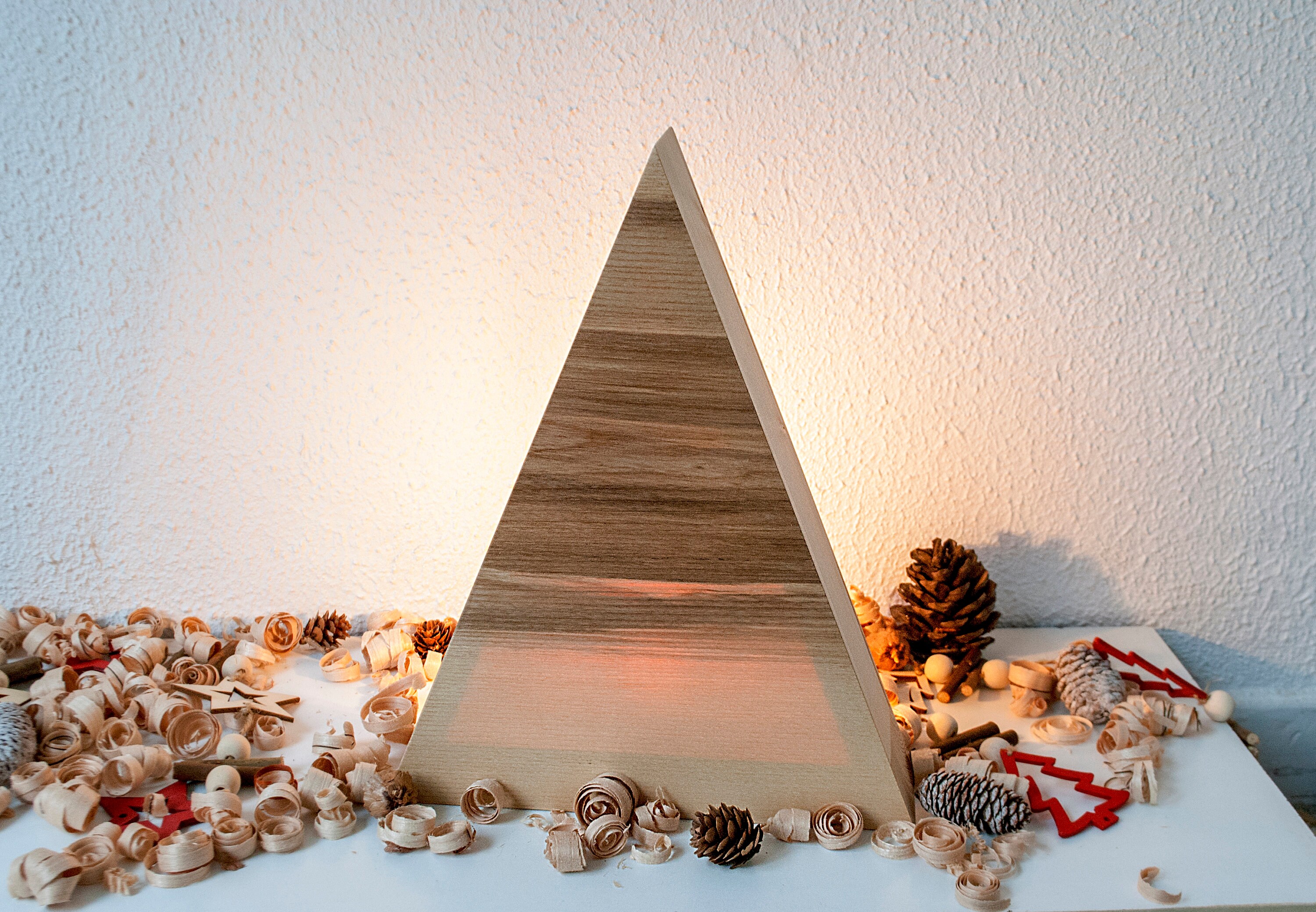 Lampe De Table En bois,