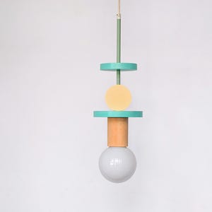 Modern Nursery Hanging Lamp, Pendant Light for Baby Room Decor, Kids Room Lamp Shade, Baby Shower Gift