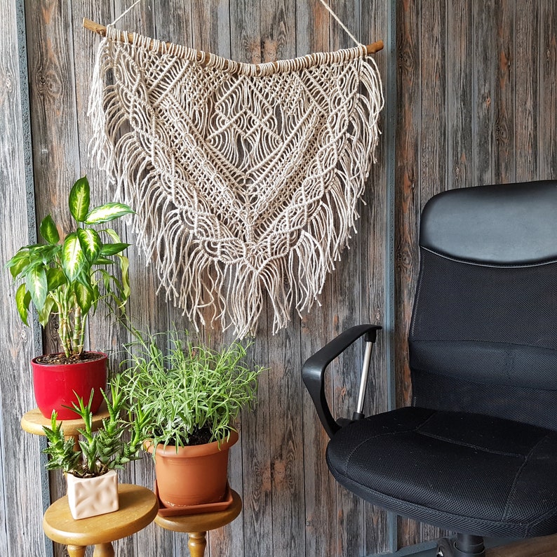 Makramee-Pflanzenaufhänger Set – 3 Stück, Jute, 105 Cm, Für Töpfe 7,6-20,3 Cm, Boho-Deko
