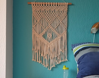 Large Macrame Wall Hanging, Macrame tapestry