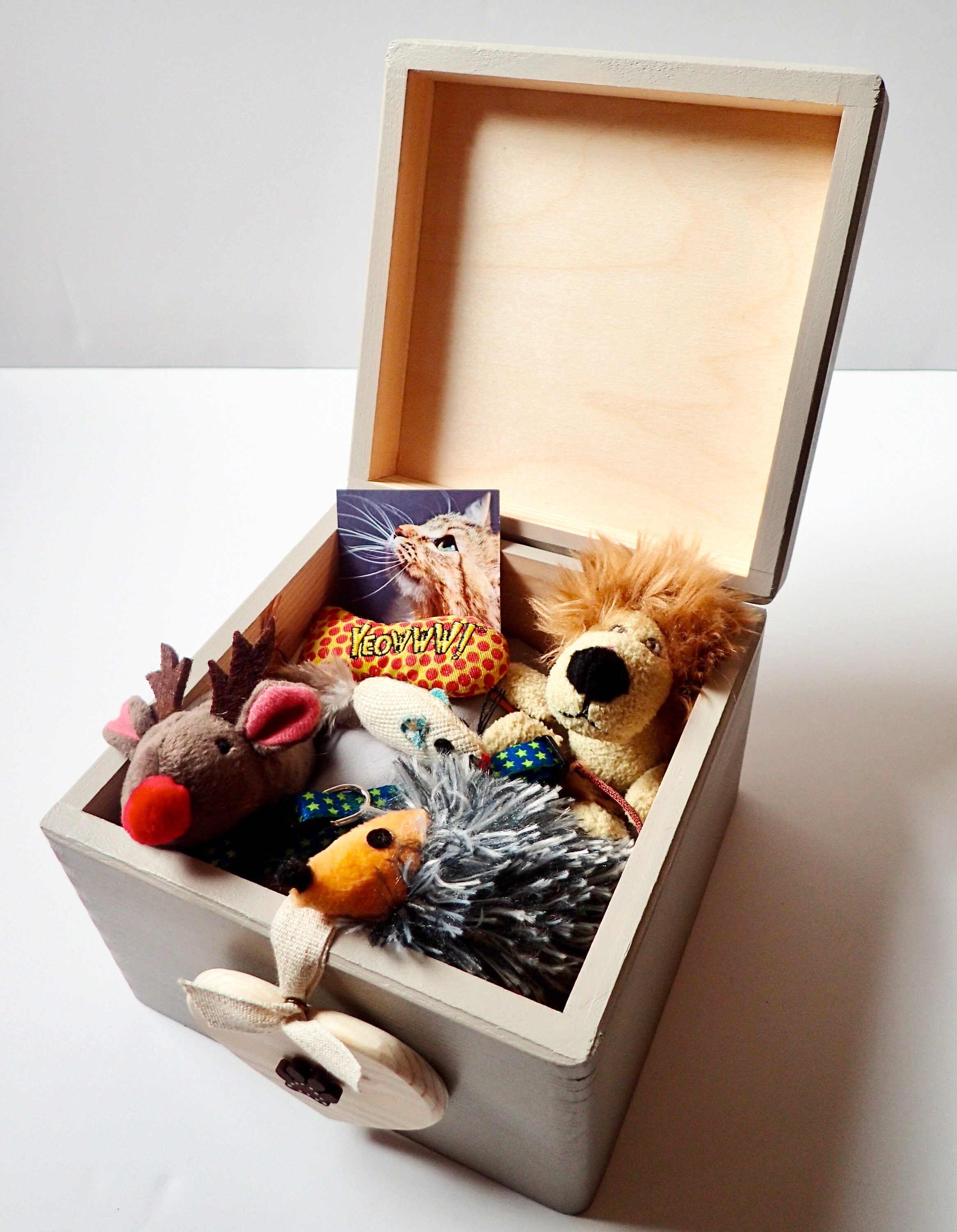 Personalised Cat Memory Box Rustic Pet Keepsake Box Wooden Etsy