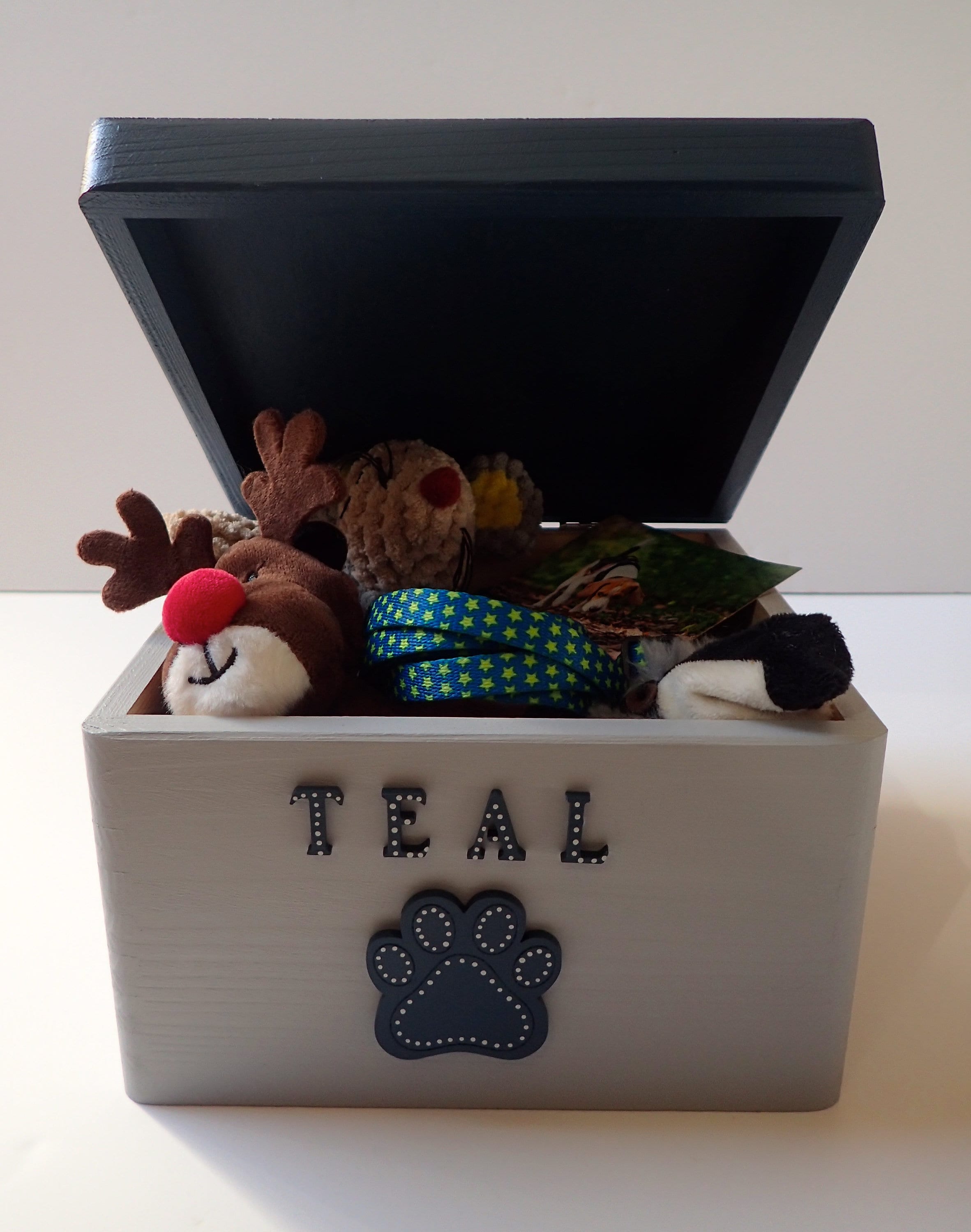 Personalise Dog Memory Box Rustic Pet Keepsake Box Wooden Etsy
