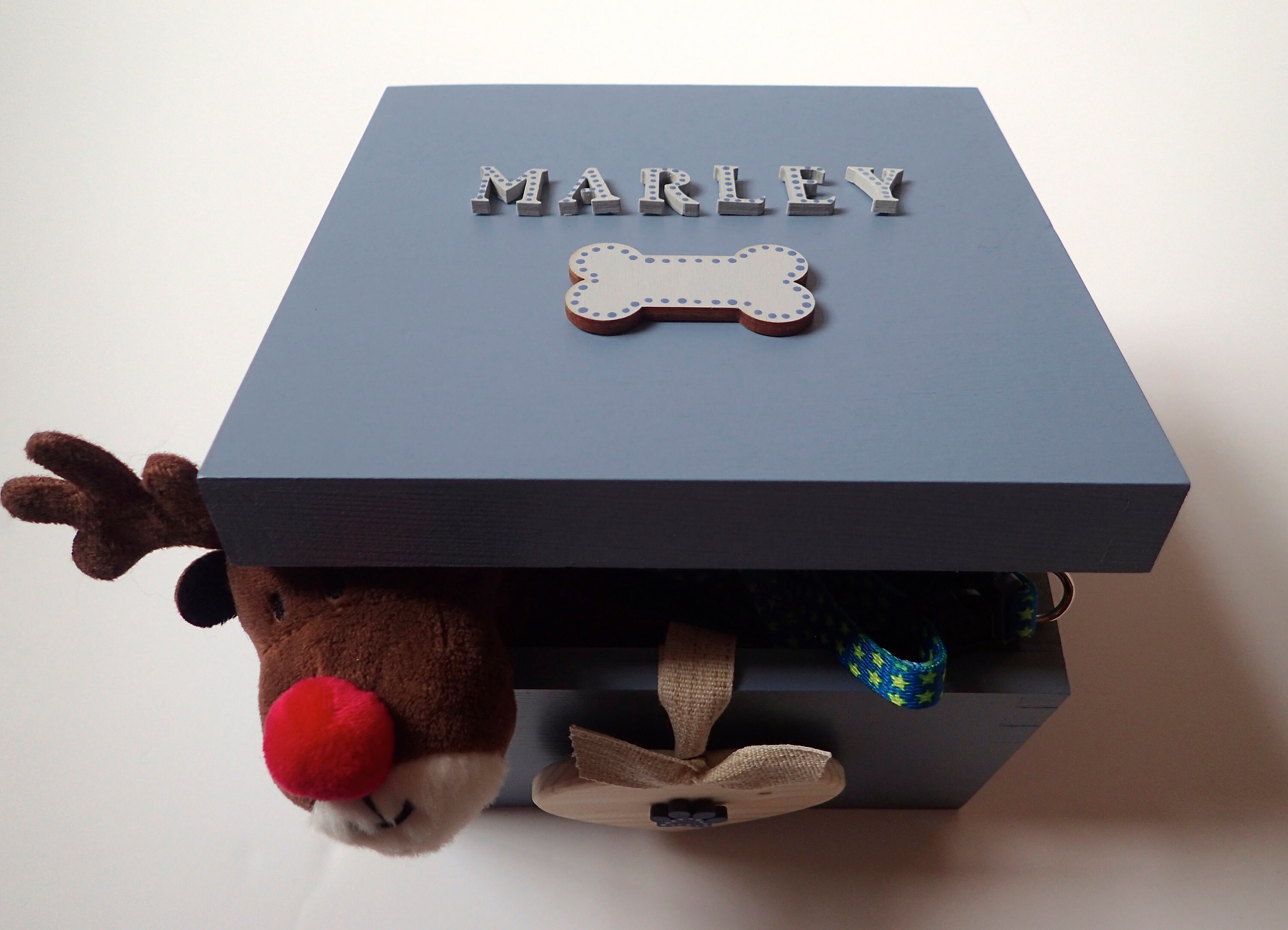 Personalised Dog Memory Box Rustic Pet Keepsake Box Wooden Etsy