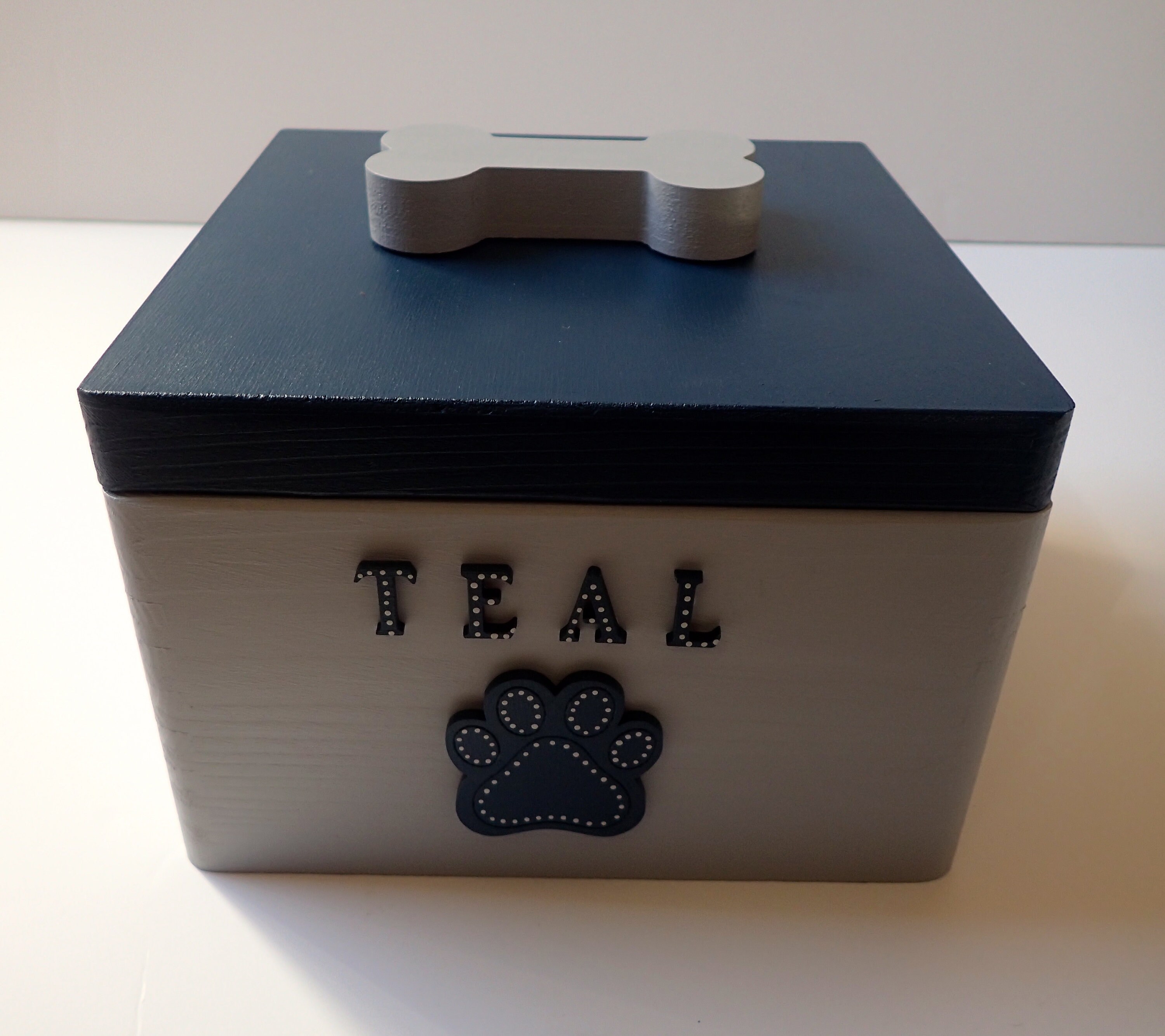 Personalise Dog Memory Box Rustic Pet Keepsake Box Wooden Etsy