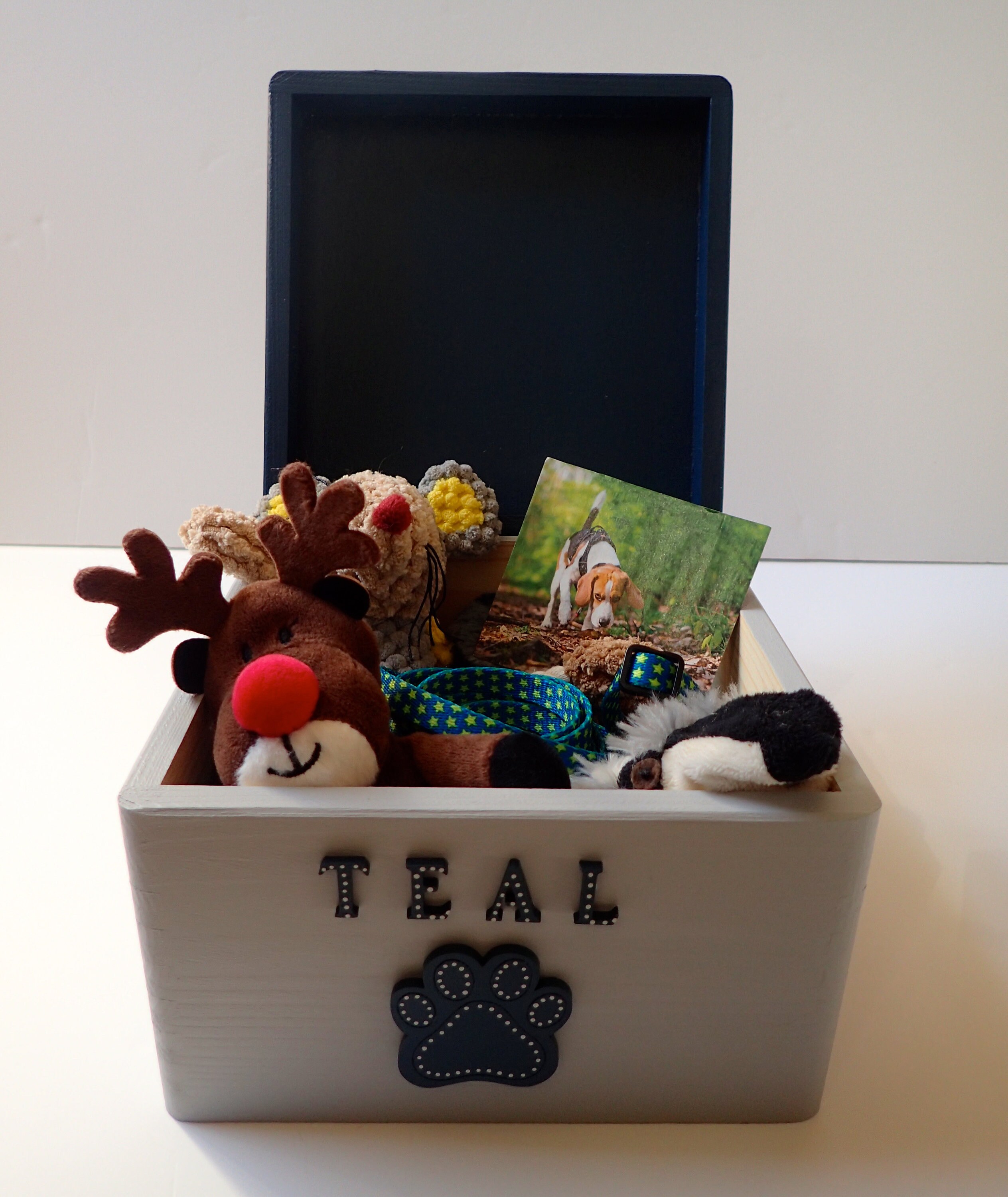 Personalise Dog Memory Box Rustic Pet Keepsake Box Wooden Etsy