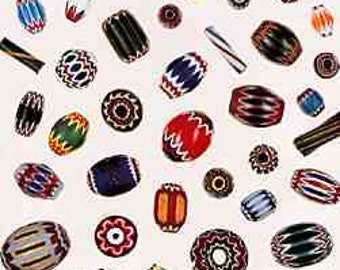 Volume VII - Chevron & Nueva Cadiz Beads - Beads From The West African Trade Book Series - Written by Ruth and John Picard