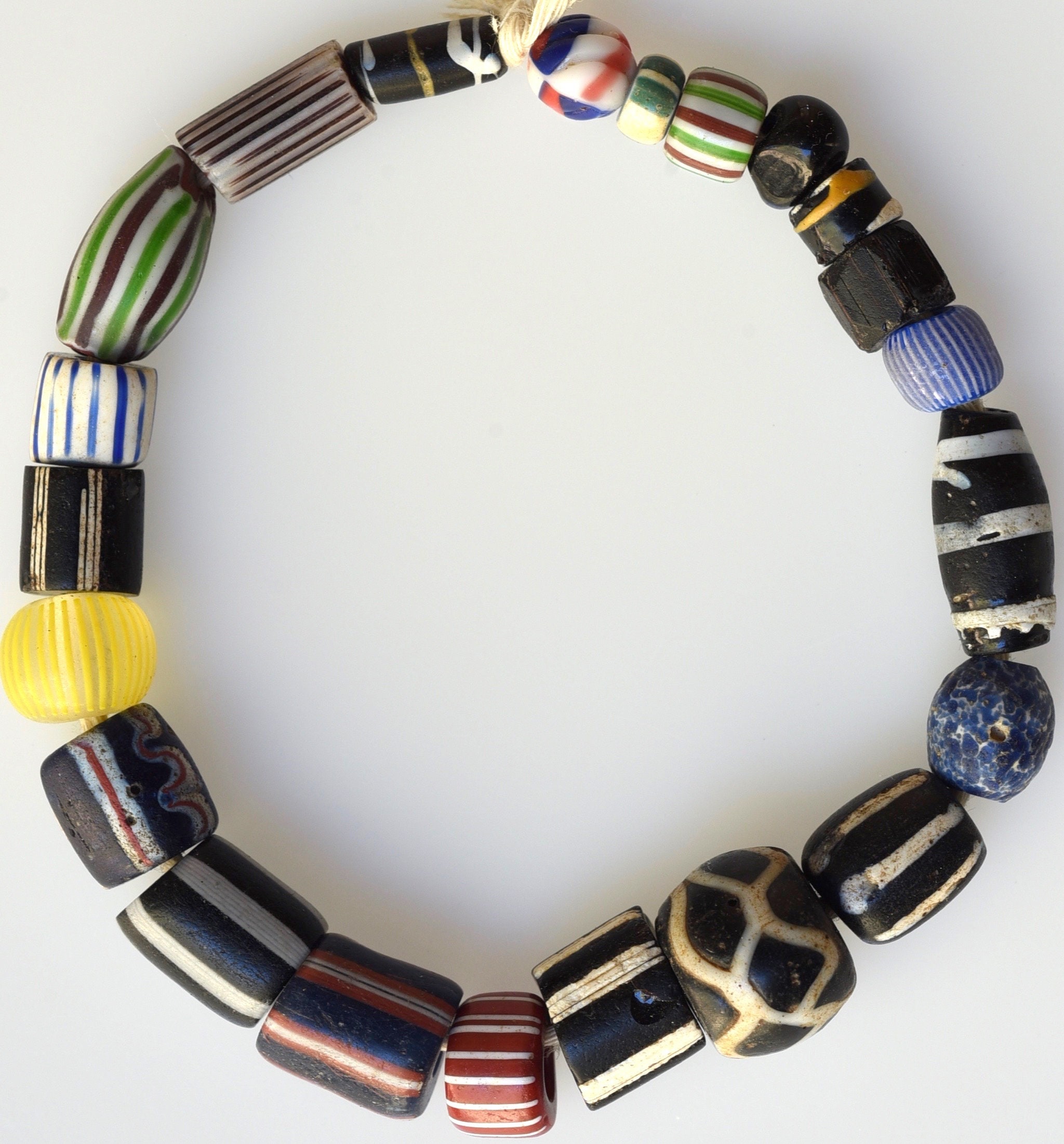 African Traditional Chunky Bracelets - African Trade Beads Jewellery  Collection