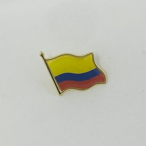 Colombian Flag Pin | Pasadera de la bandera de Colombia | Enamel
