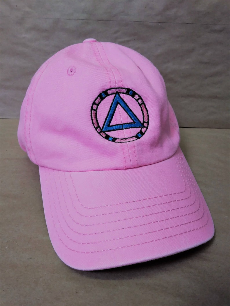 Circle Triangle Logo Embroidered Hat - Etsy