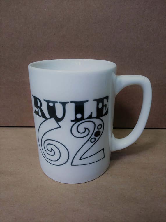 Rule 62 - AA & Al-Anon Ceramic Mug