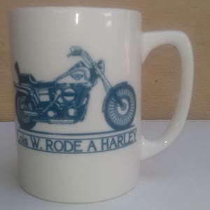 Lois W Rode a Harley - AA & Al-Anon Ceramic Mug