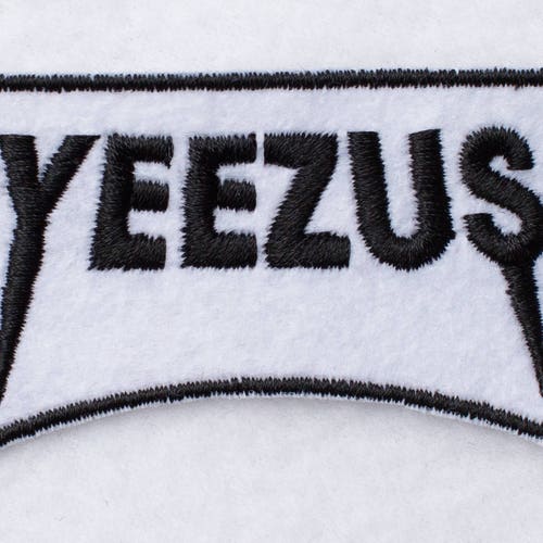 Yeezus Patch Kanye West Patch I Feel Like Pablo Yeezy Patch Etsy